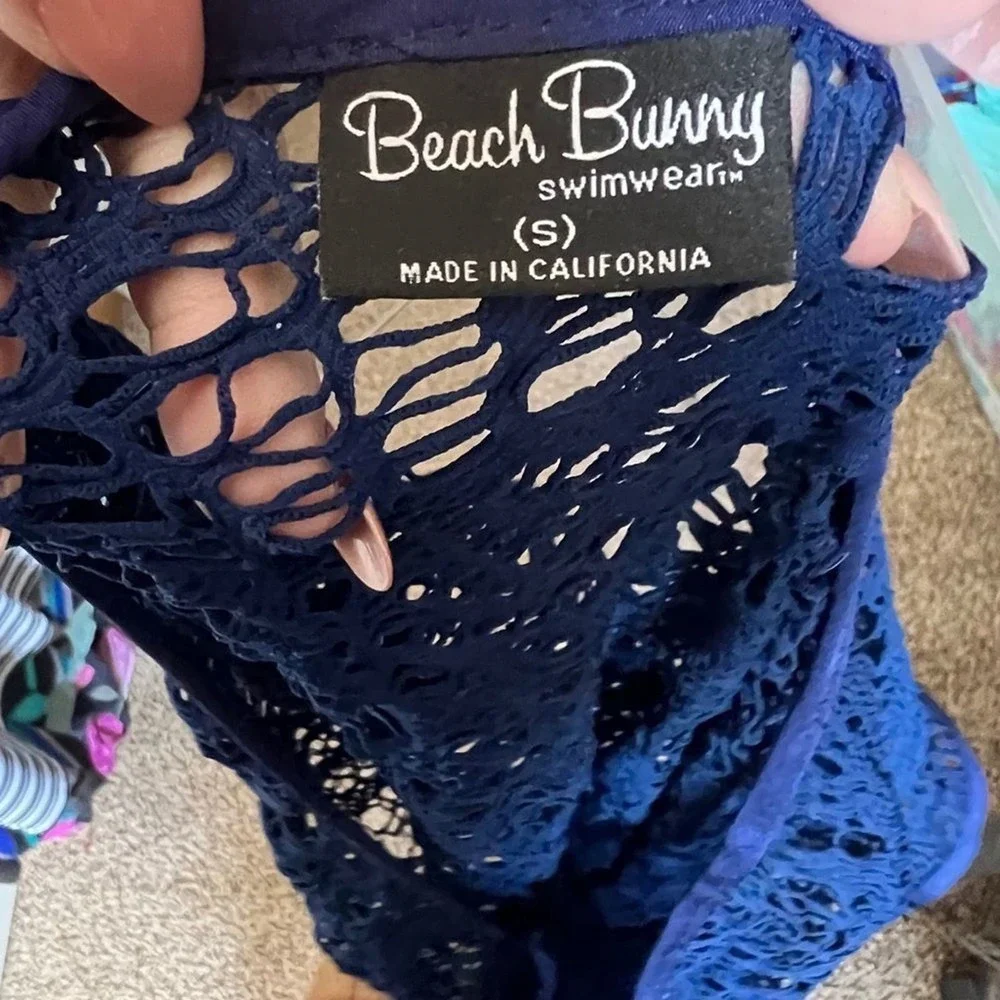 Beach Bunny Swim Navy Cover-Up‎ Dress